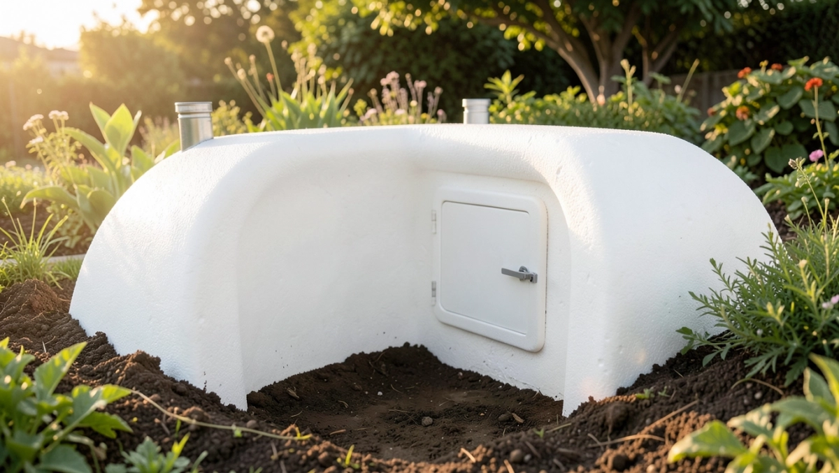 Gotowa piwniczka z pianki epoksydowej