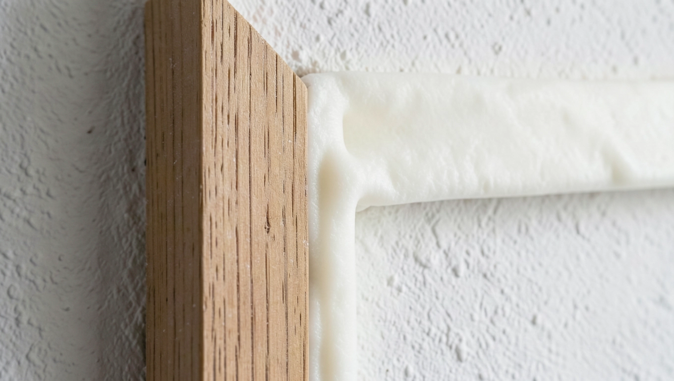 ile cm pianki przy montażu drzwi