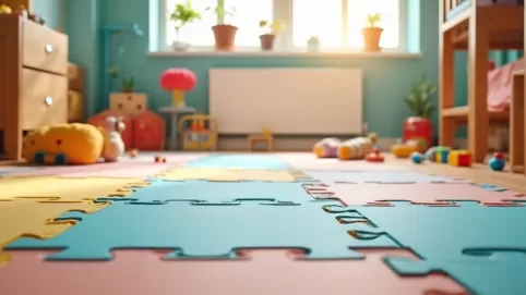 bezpieczna mata piankowa