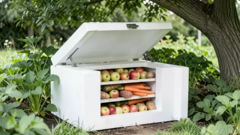 Piwniczka ogrodowa z pianki